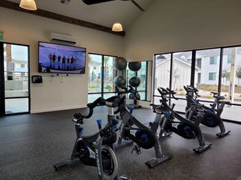 Stationary bikes